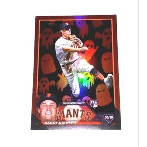 Casey Schmitt Rookie Card Ghost Foil *RARE* Topps Update Series 2023 #US133